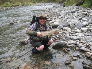 Chris Higgie nailing a Nth Island Brown