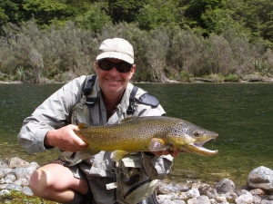 10lb + caught on an Adams Irresistable 10lb + caught on an Adams Irresistable